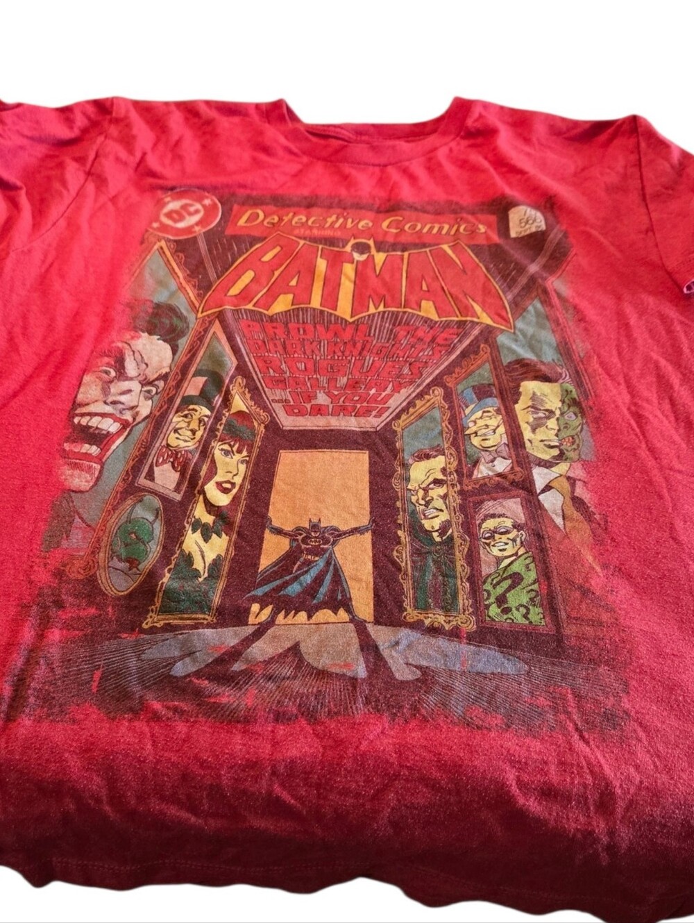 DC Comics Batman Detective Comics Graphic Tee - Red Size Large